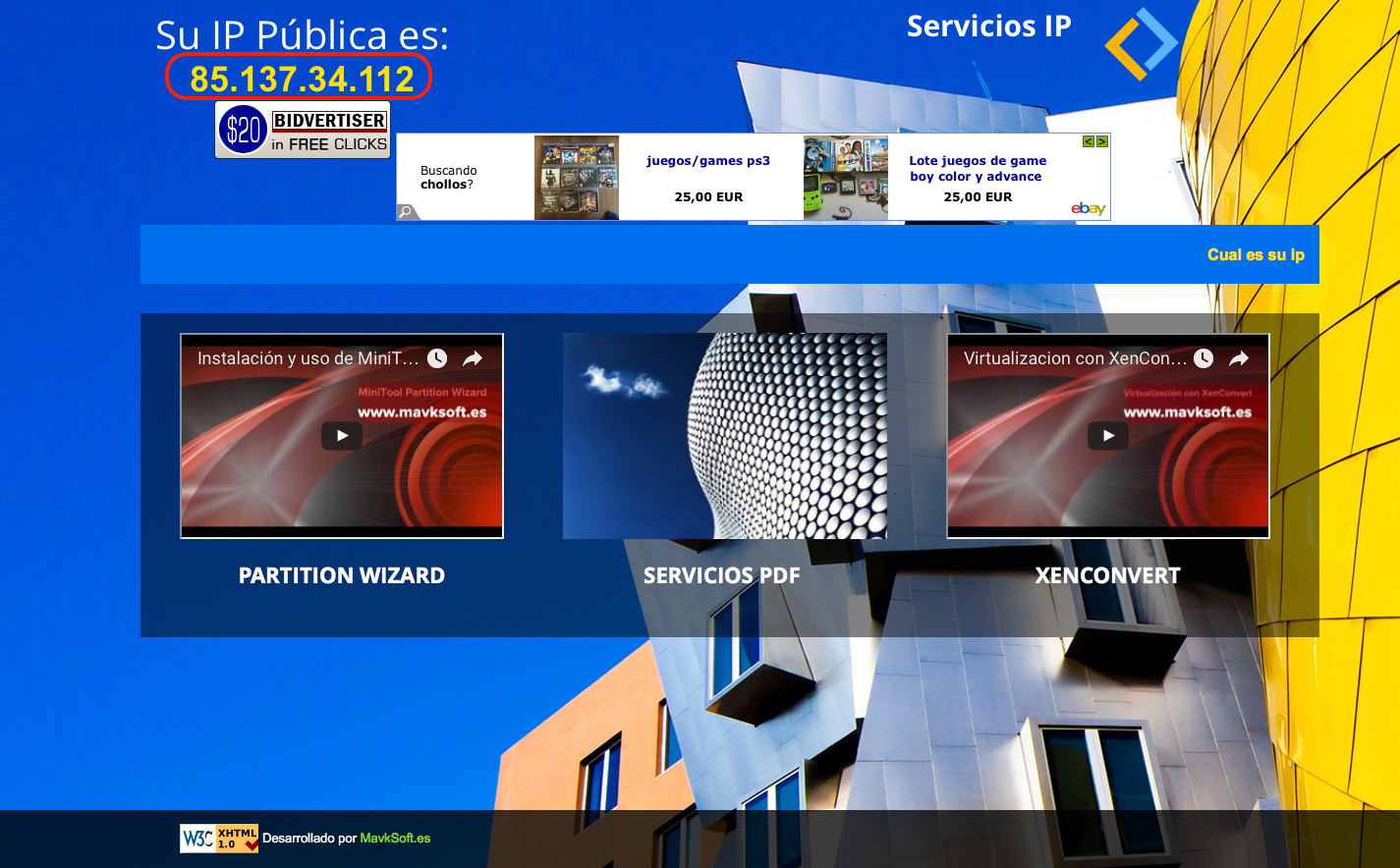 Web conoce-tu-ip.com