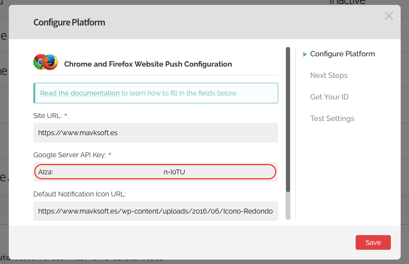 Notificaciones Push WP con OneSignal y Google Cloud Messaging